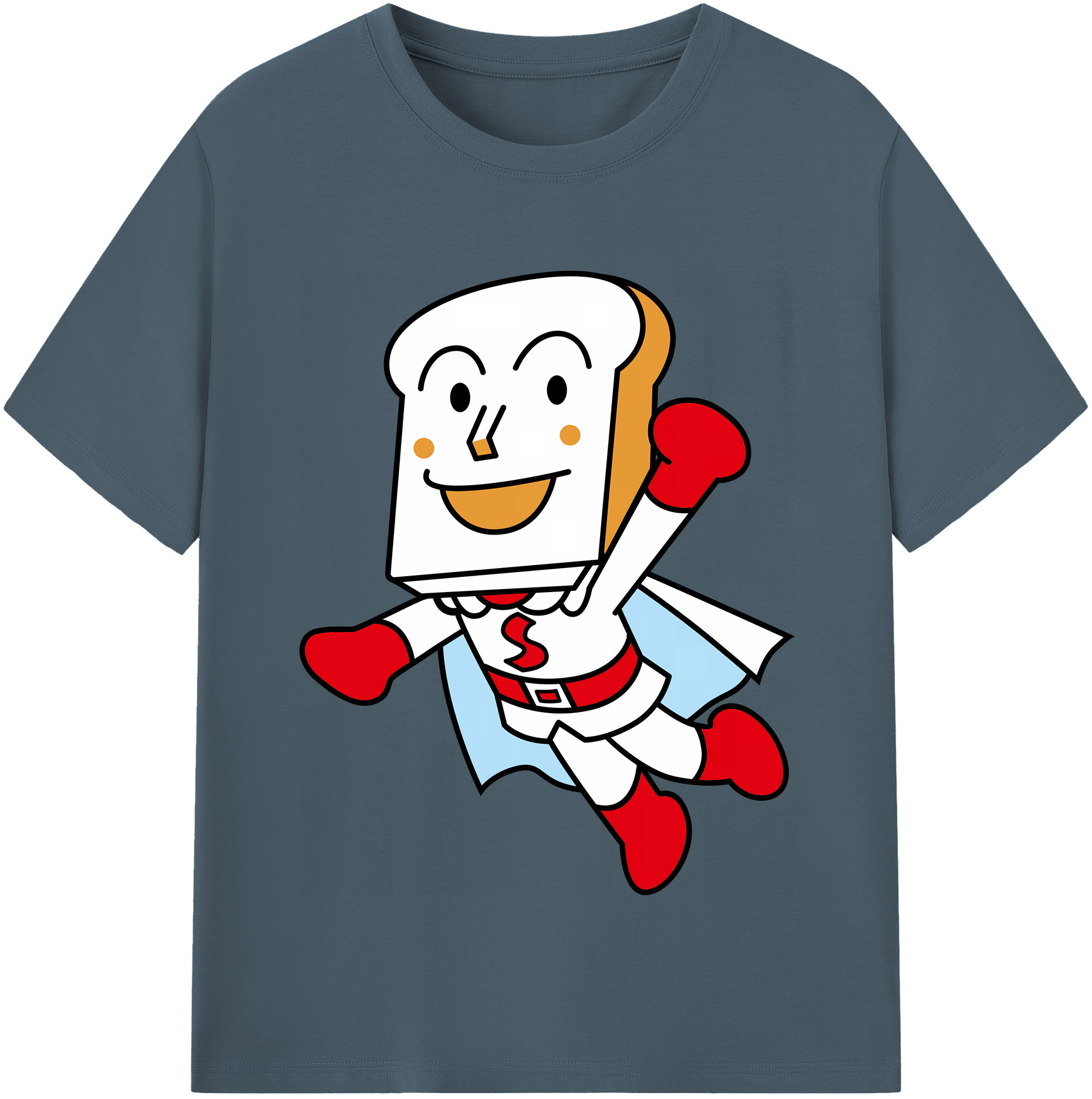 （画像用） アンパンマン Anpanman 綿100％半袖Tシャツ（フロントプリント）
